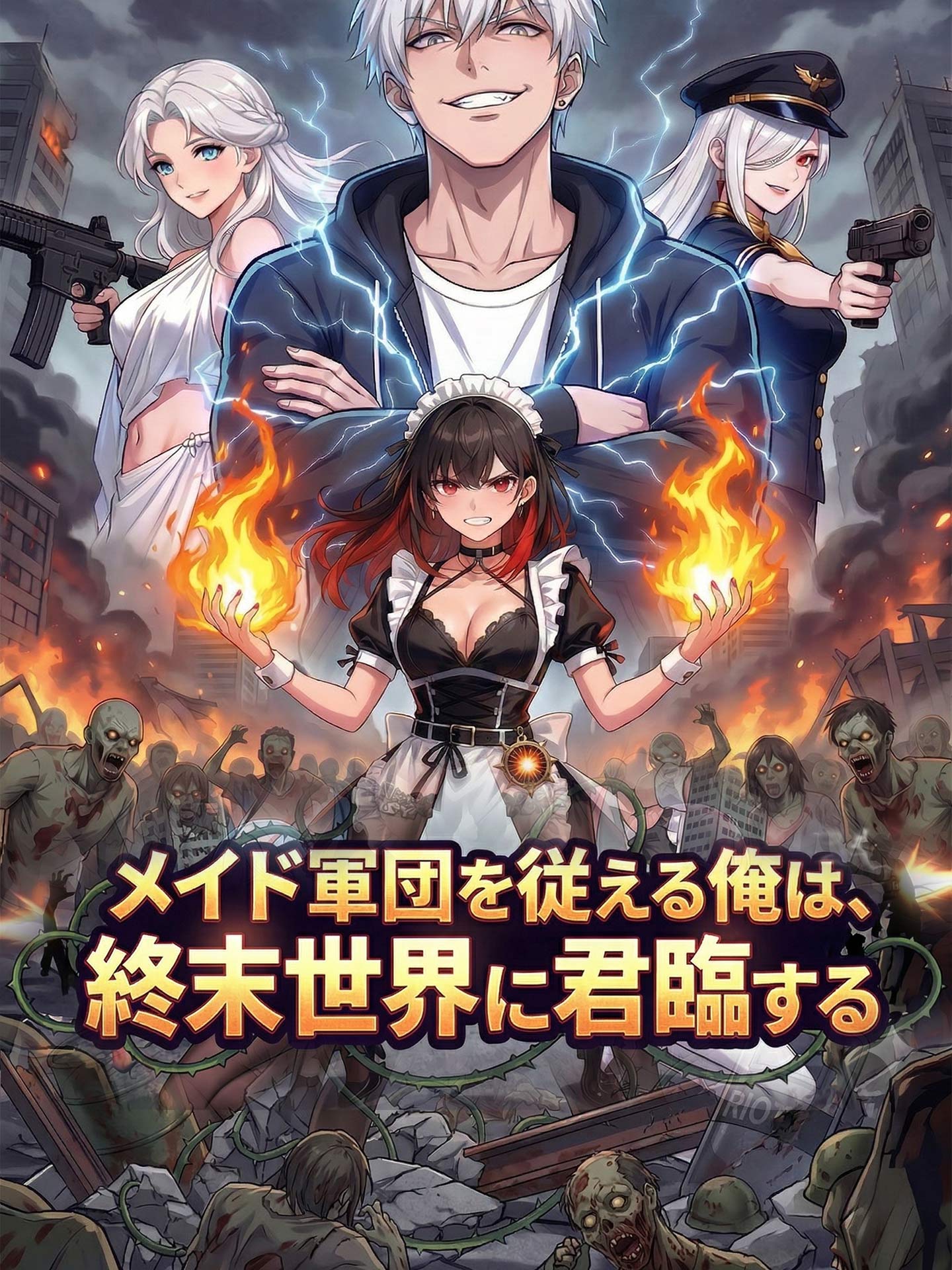 メイド軍団を従える俺は、終末世界に君臨する