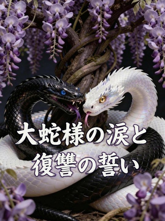 大蛇様の涙と復讐の誓い